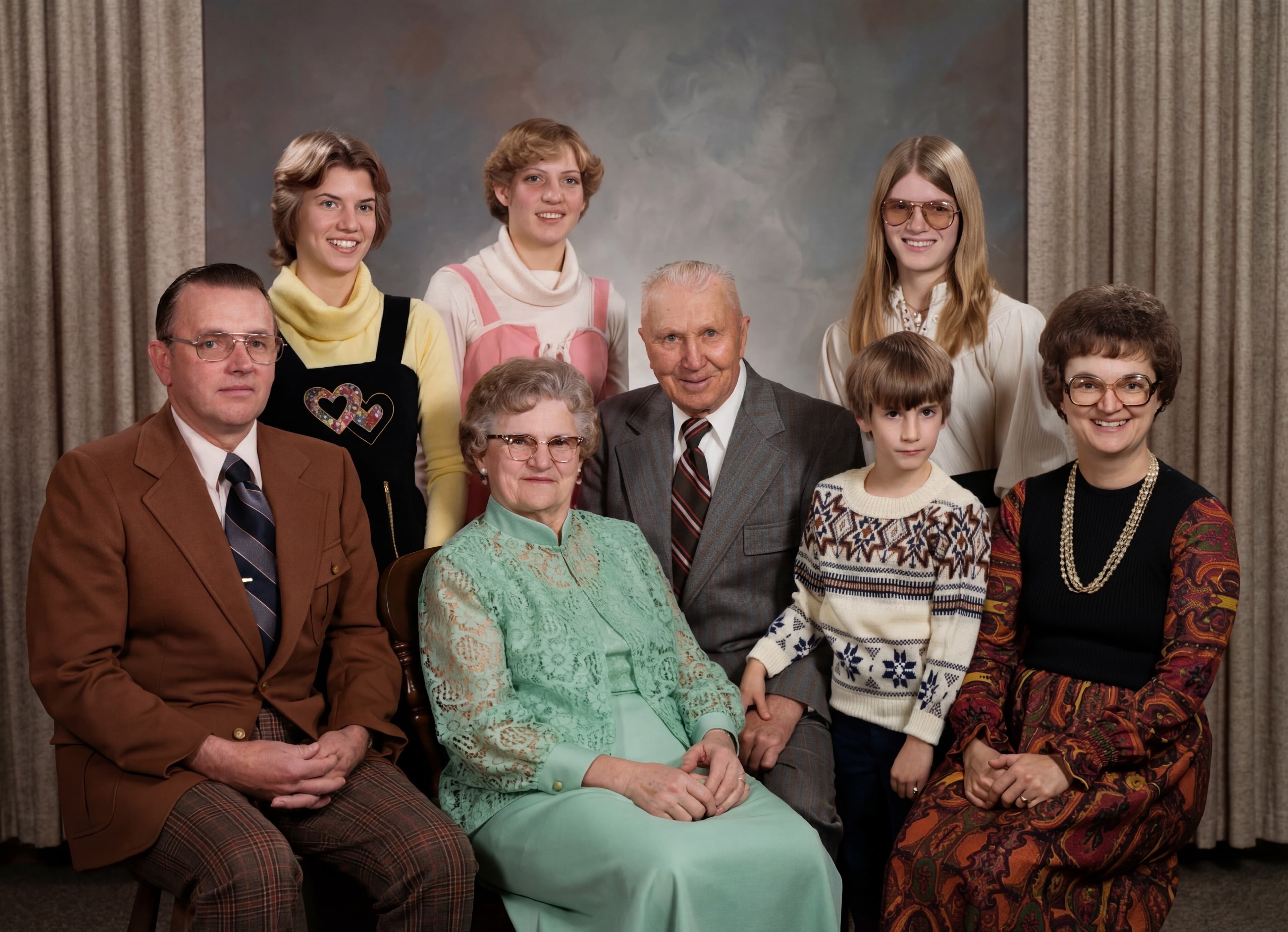 Krause Grandparents and Grandkids