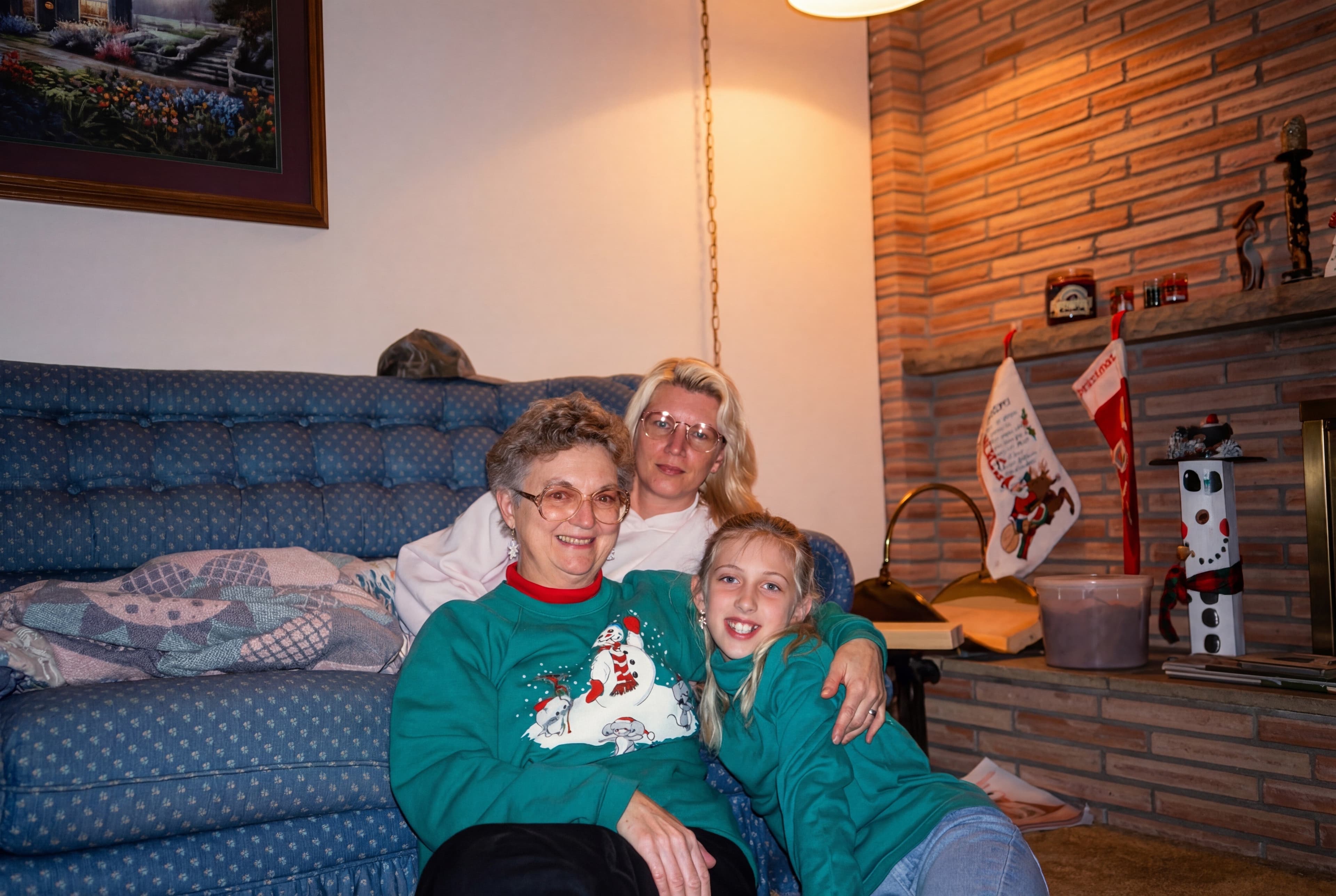 Mom and Dad with Grand Kids